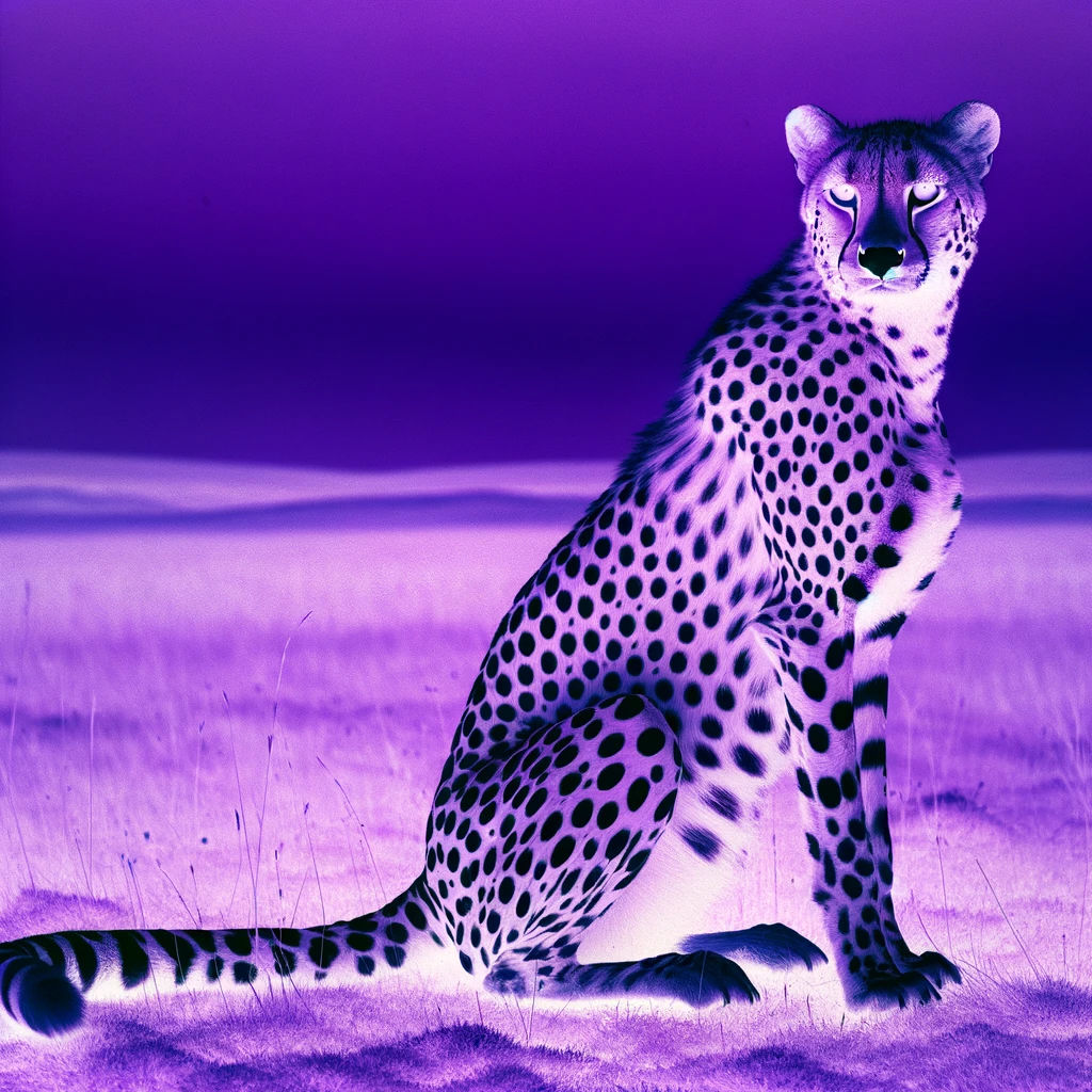 Negative-ish in Purple