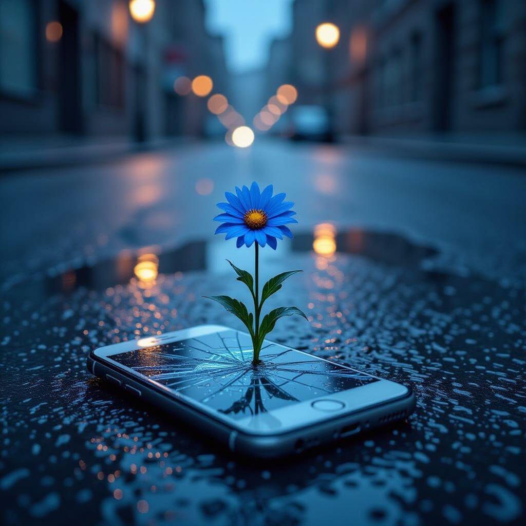 Something old, something new, something broken, something blue  by @Mortimer