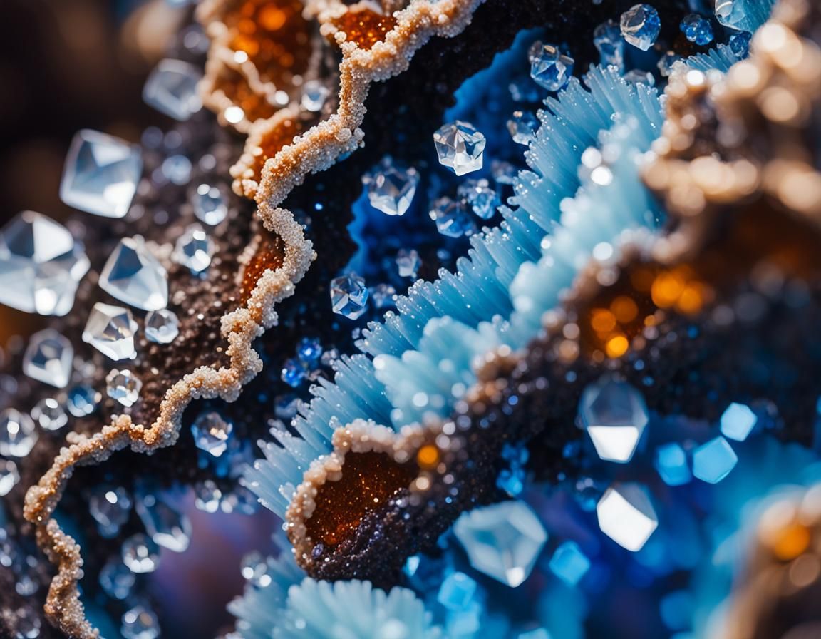 Inside a Geode  by @fredlef