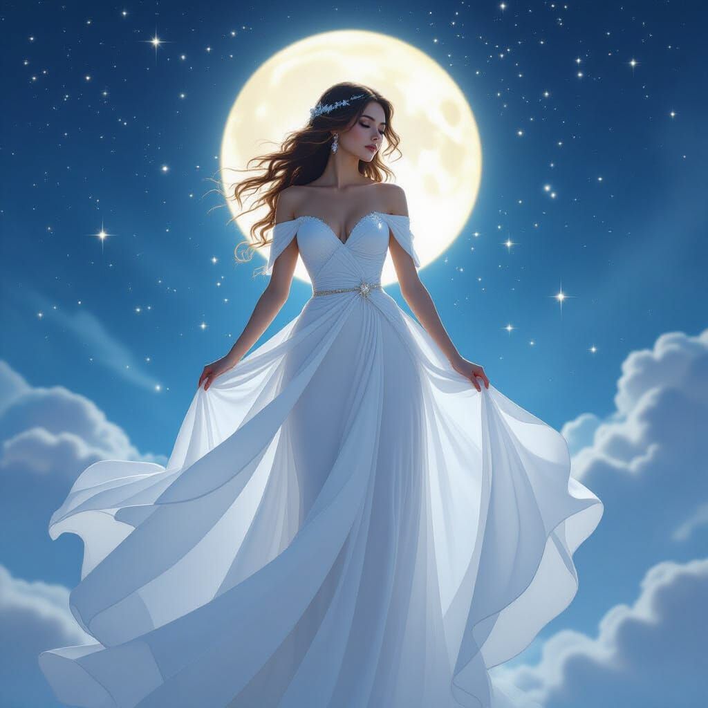 Celestial Goddess Portrait
