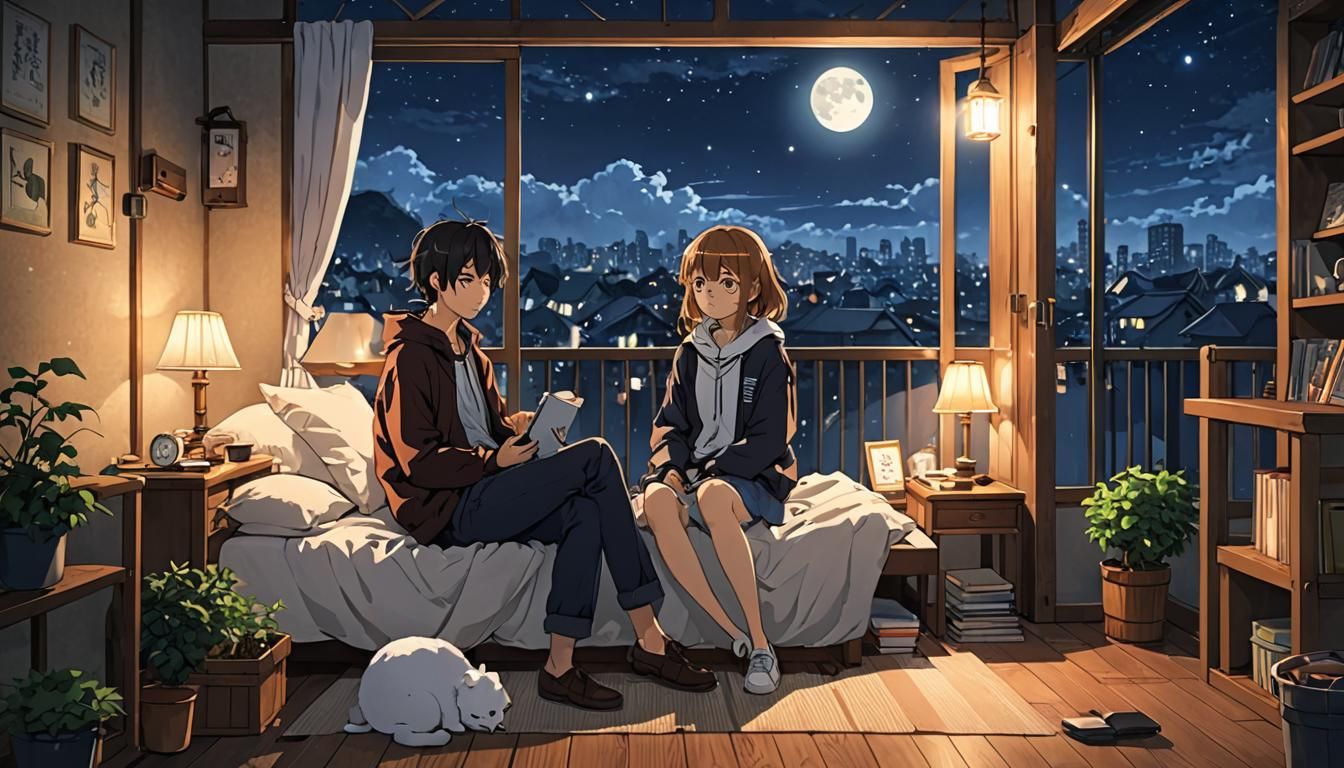 at night cozy