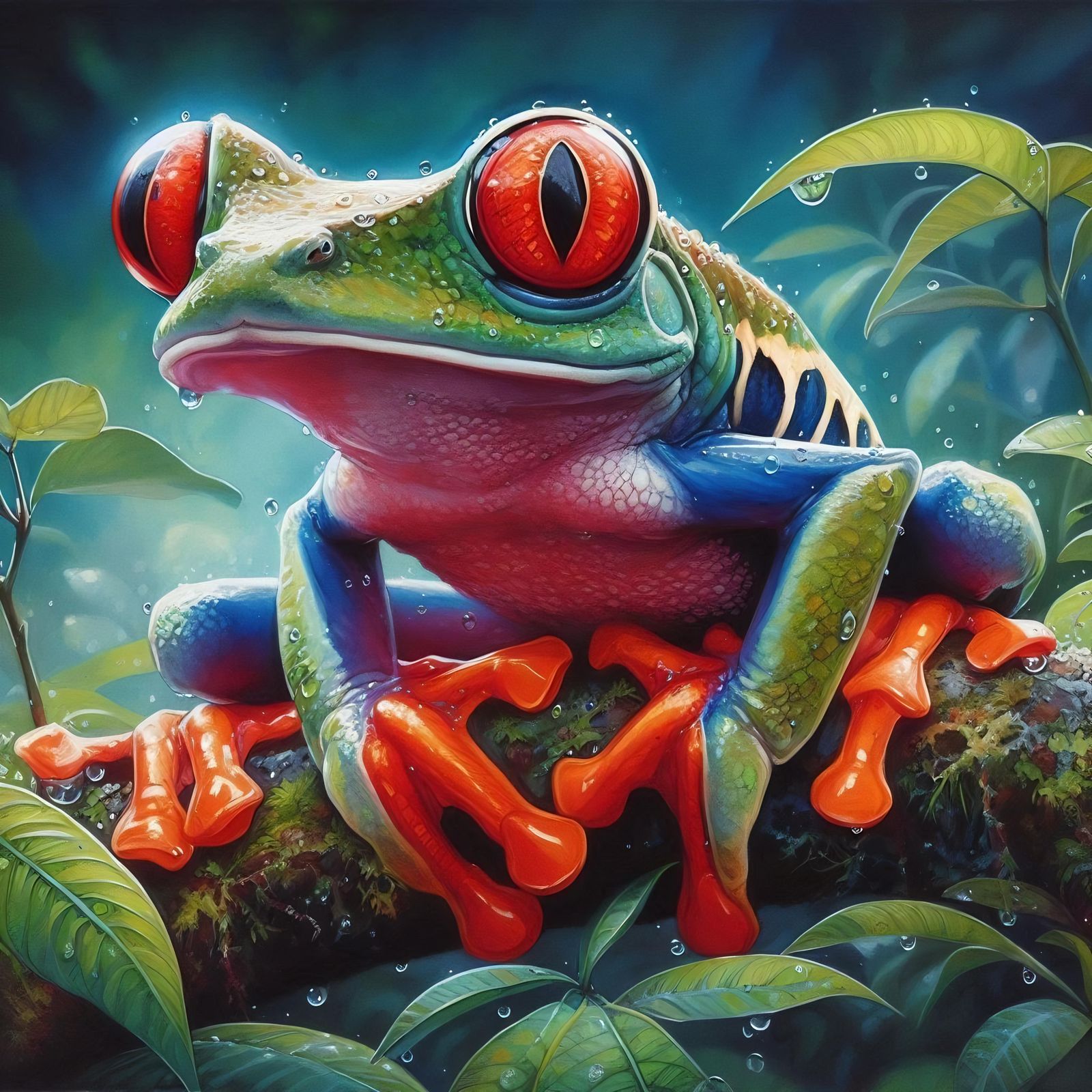 Red-eyed Tree Frog