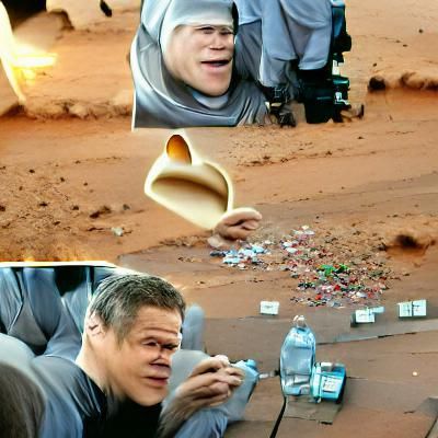 Matt Damon being special