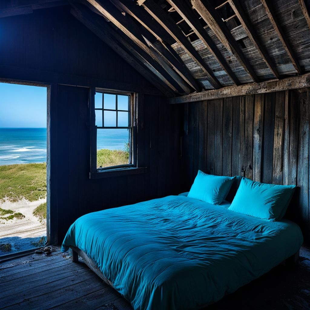 That old abandoned beach house