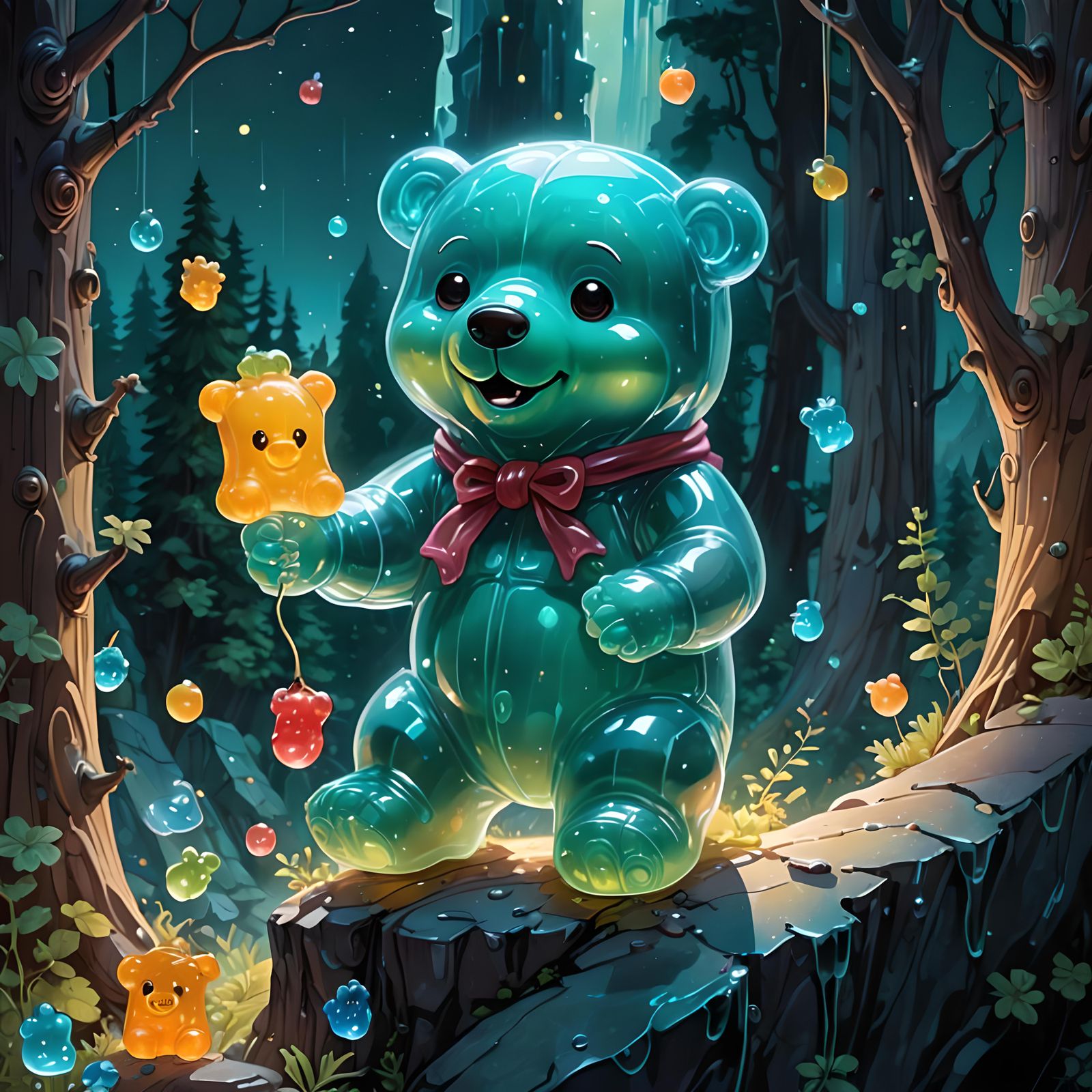 Gummy world  by @GiGi