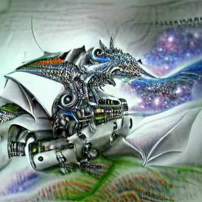 Futuristic Dragon