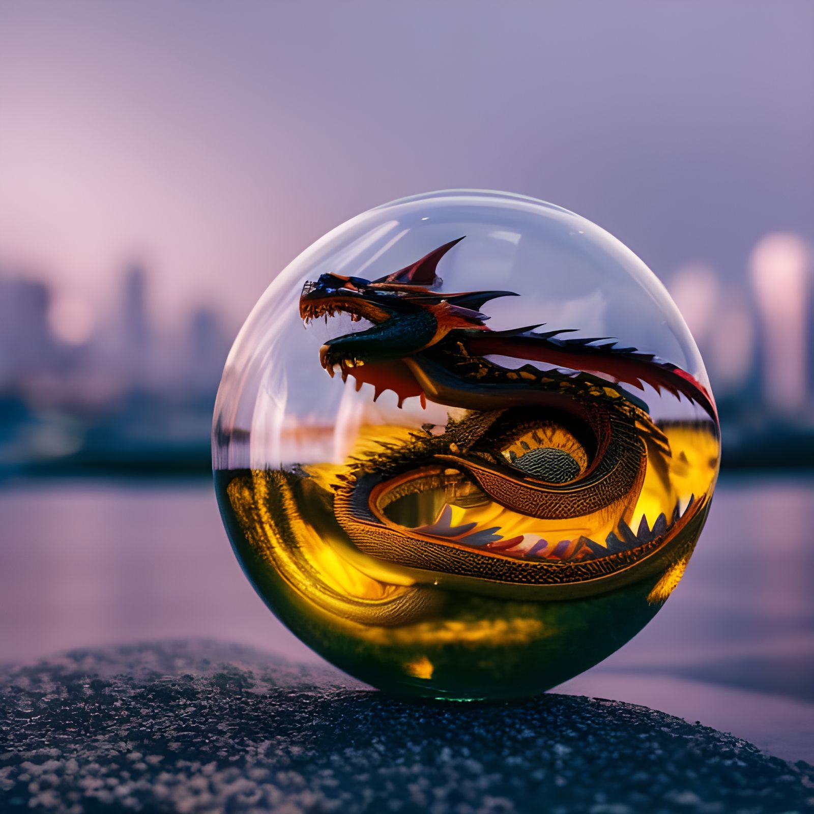 Imprisoned Chaos Dragon