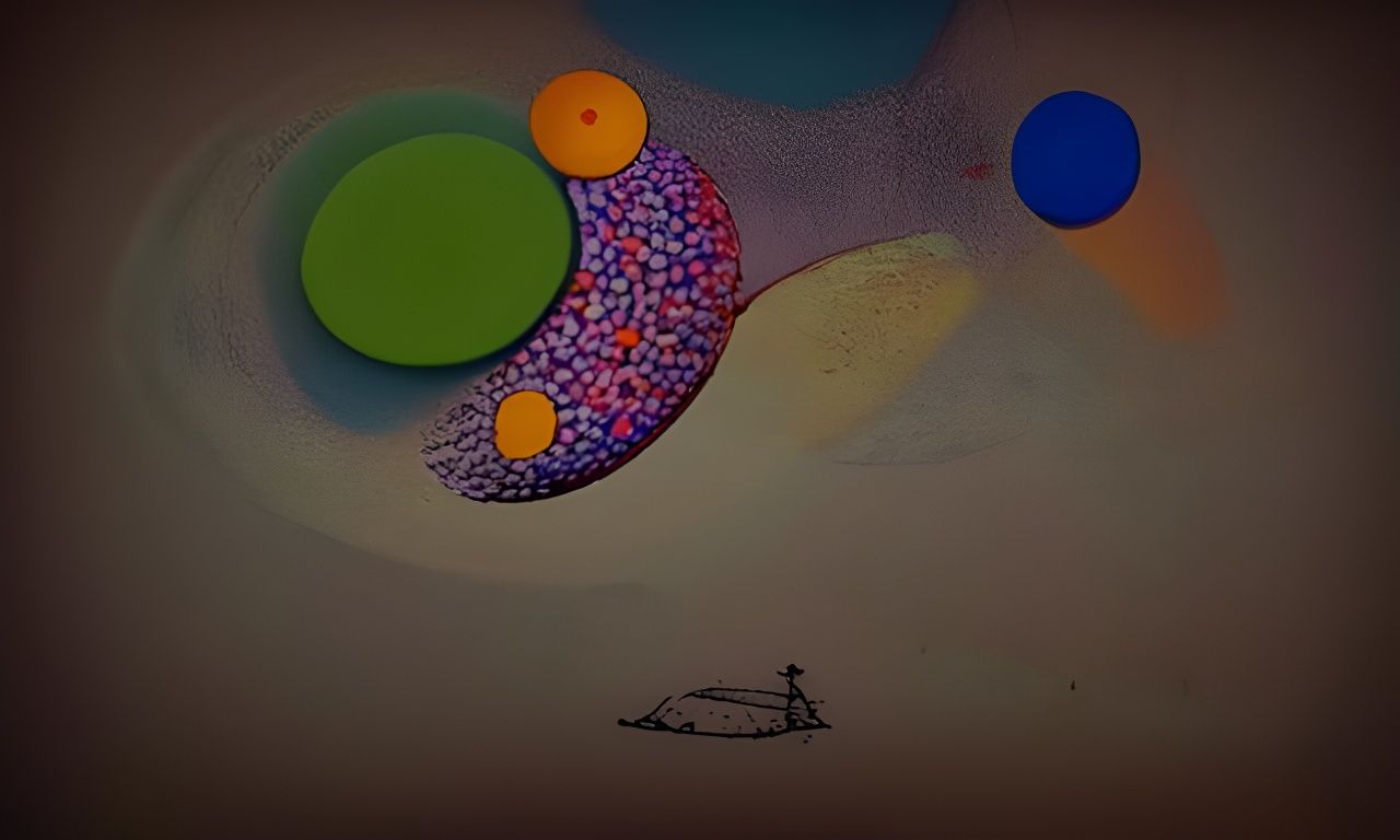 dot everywhere and connected by Thomas Cole Kandinsky, kinet...