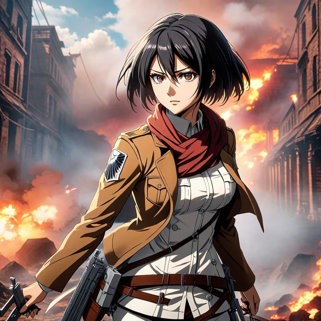 Just another Mikasa(AOT)