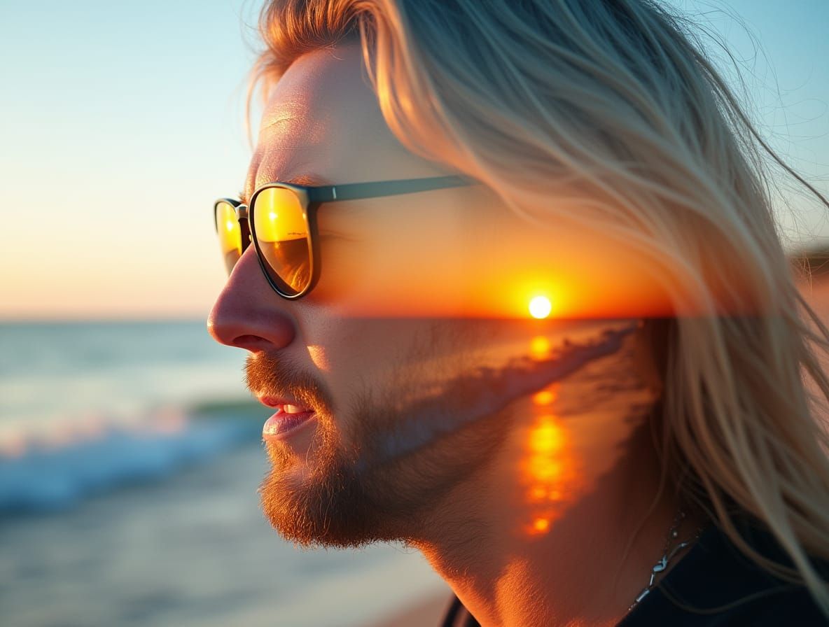 Romantic beach sunrise #3