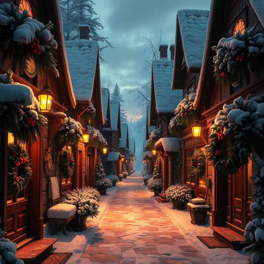 A cozy Street  by @Amgal