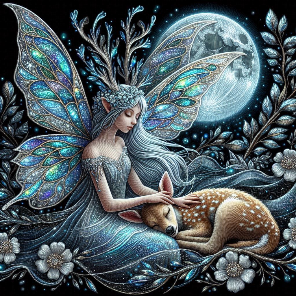 Protecting her forest