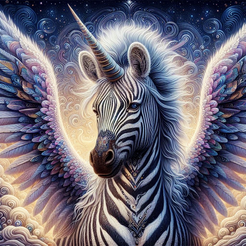 Zebra Pegacorn