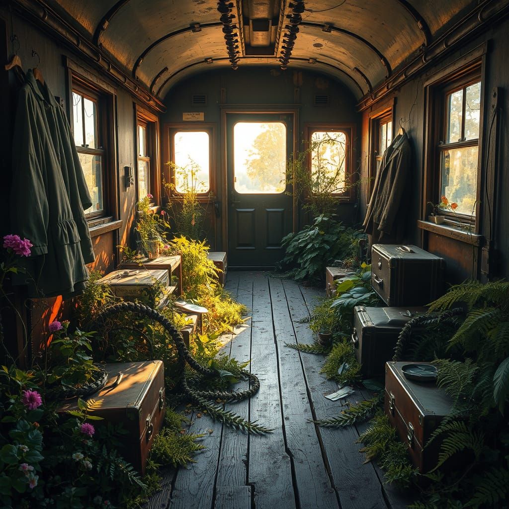 Plants in Hidden Places  by @Amgal