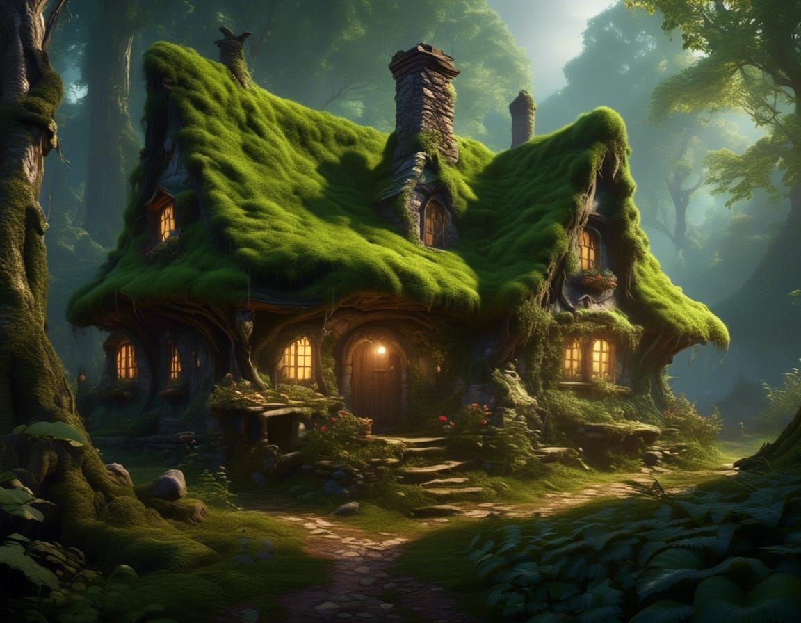 cottage in the forest