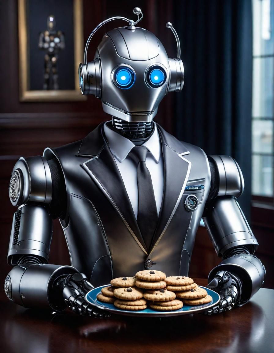 Robot Butler - AI Generated Artwork - NightCafe Creator