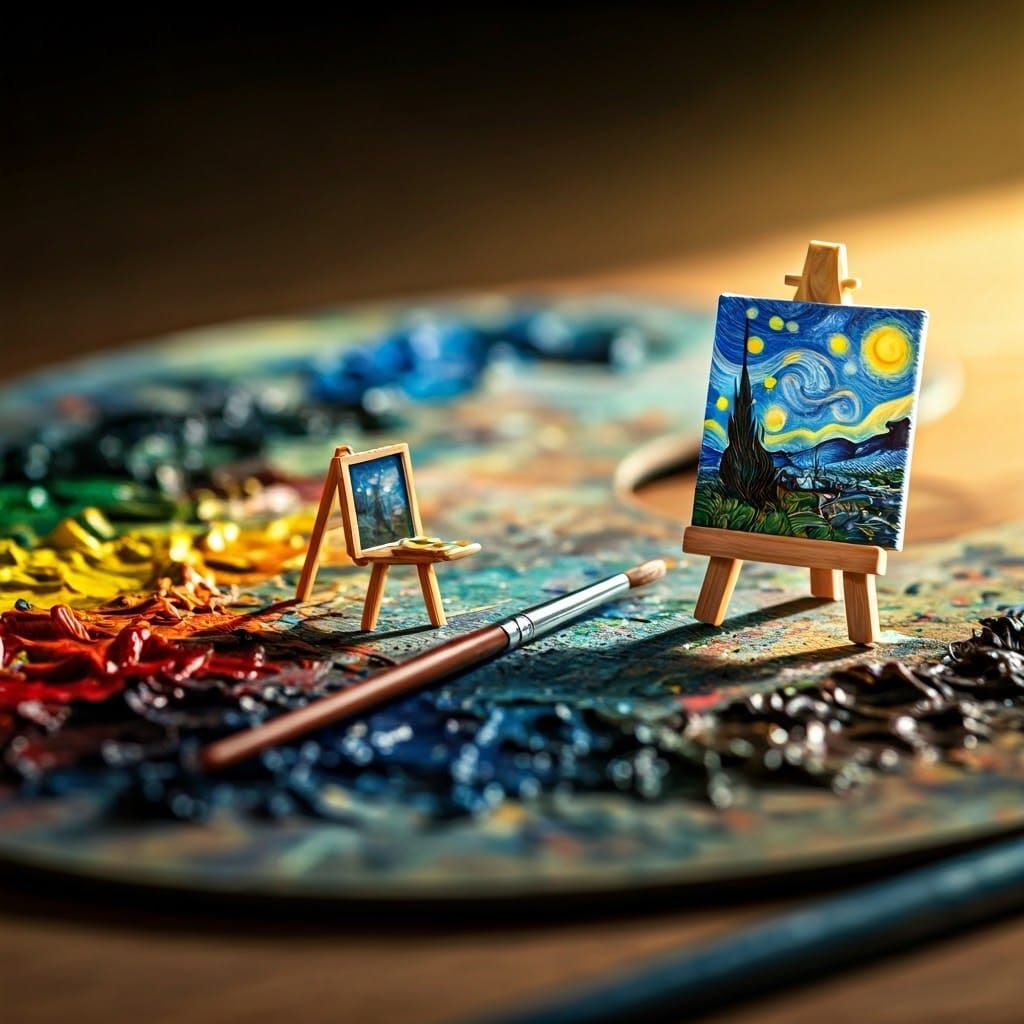 Van Gogh   by @BelgiumJumpAI