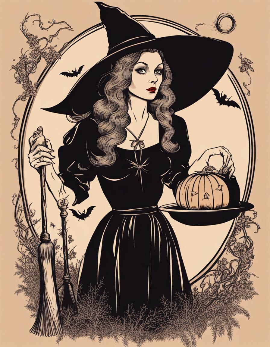 Vintage witch