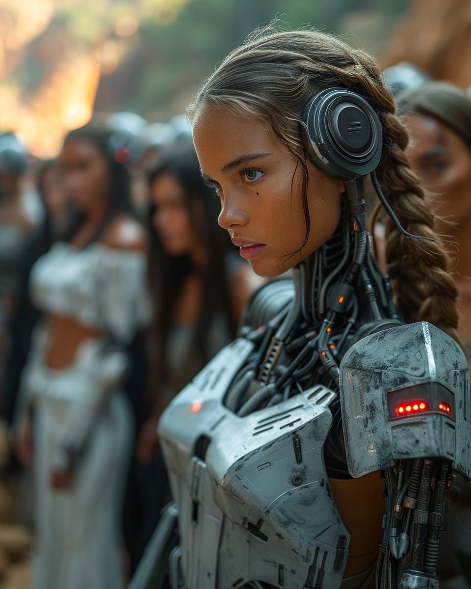 Futuristic beauties