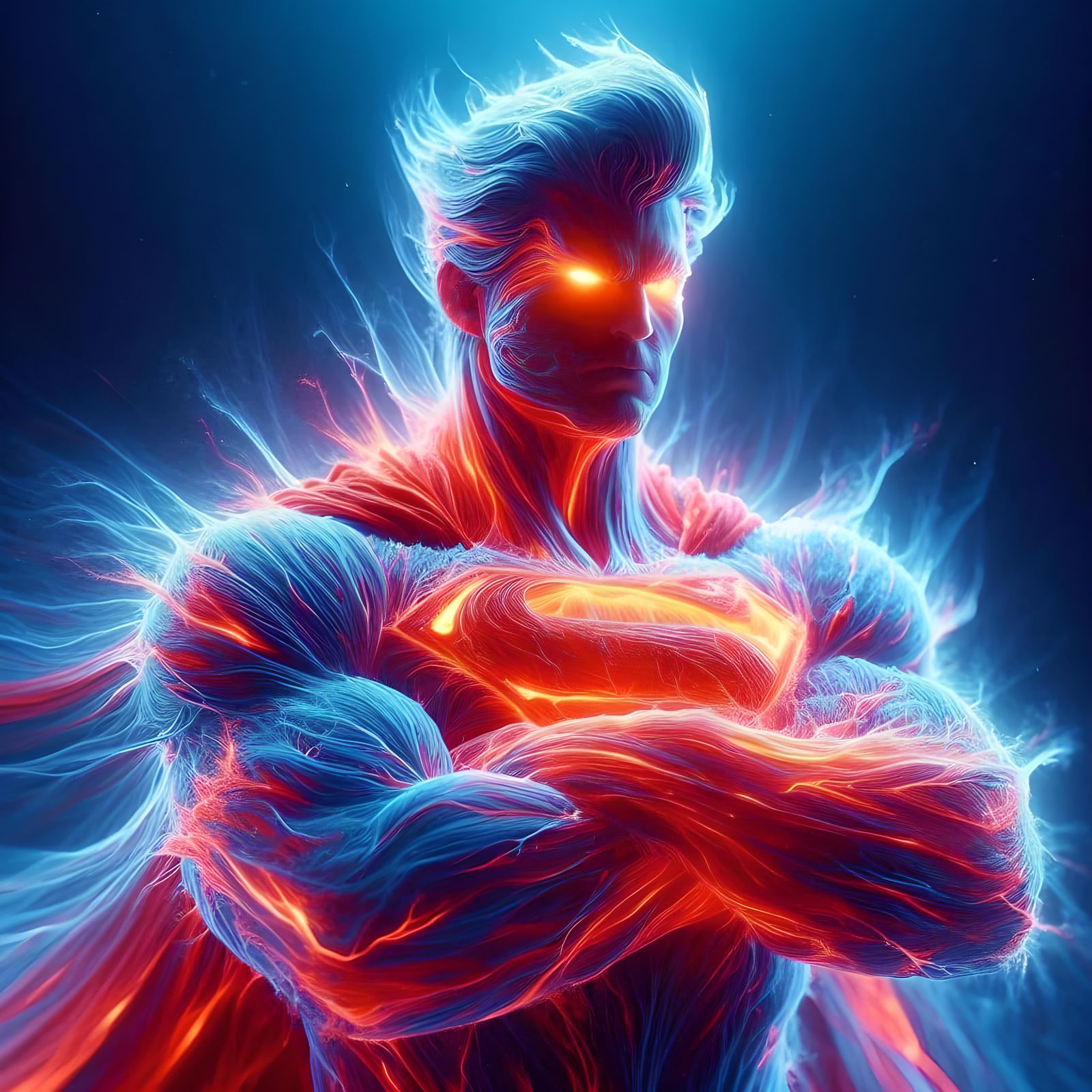 Scorched Sun Superman