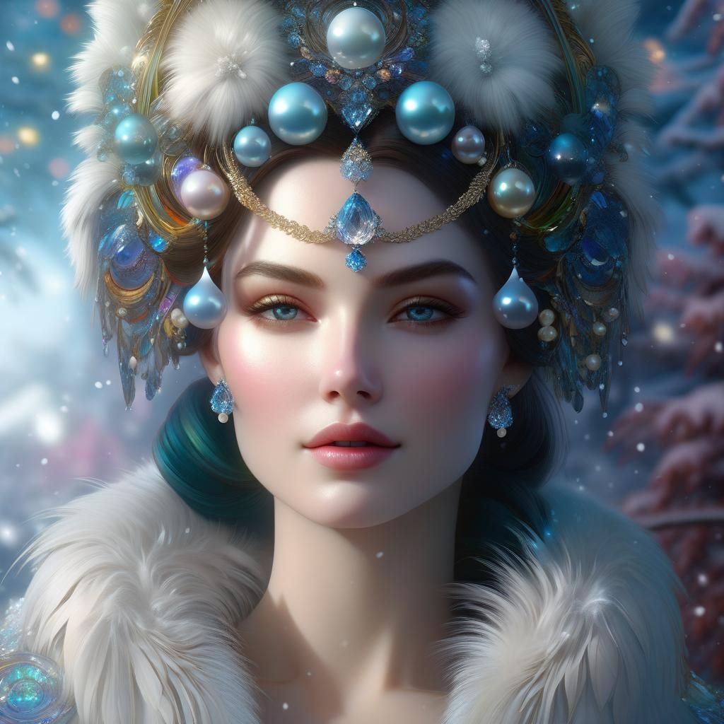 SNOWQUEEN 1 AI Generated Artwork NightCafe Creator