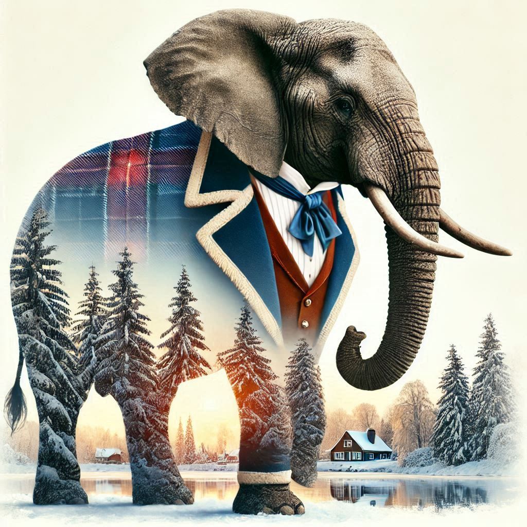 double exposure beautiful fantasy DALL-E 3 portrait landscape..