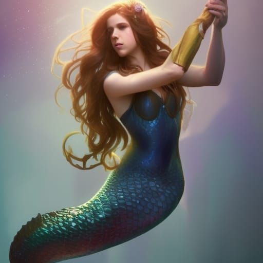 Anna Kendrick, mermaid, wizard, magic, warlock