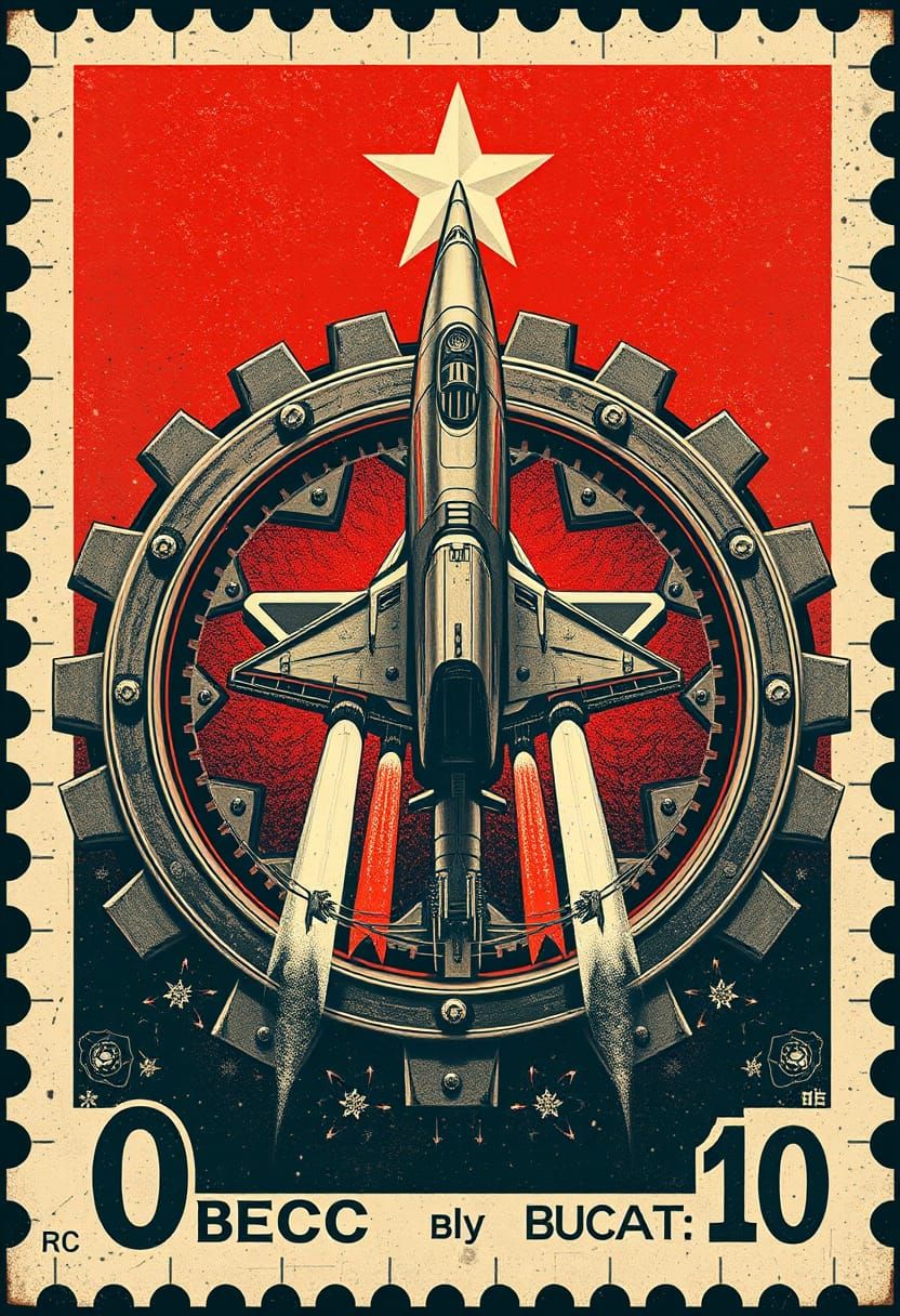 Space Stamps Russian Edition 42