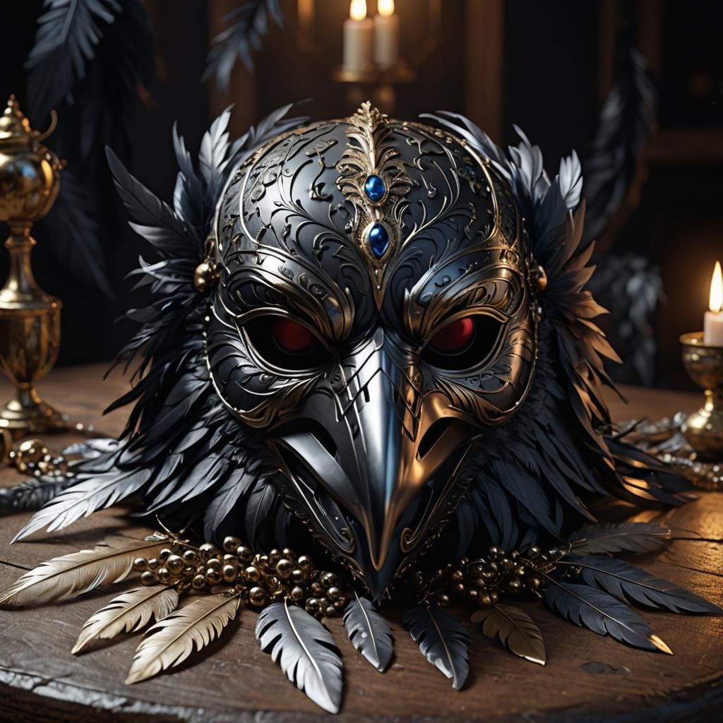 Raven mask