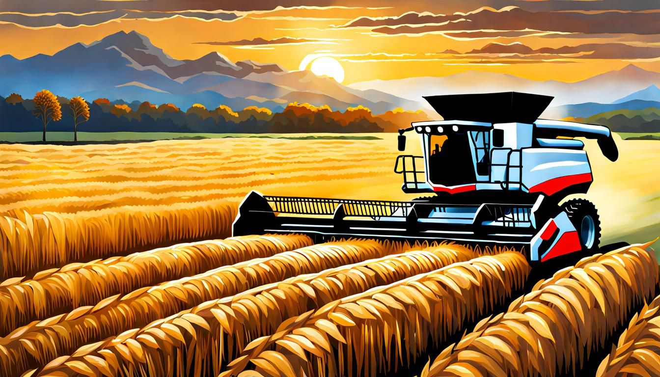 Combine Harvester1 AI Generated Artwork NightCafe Creator