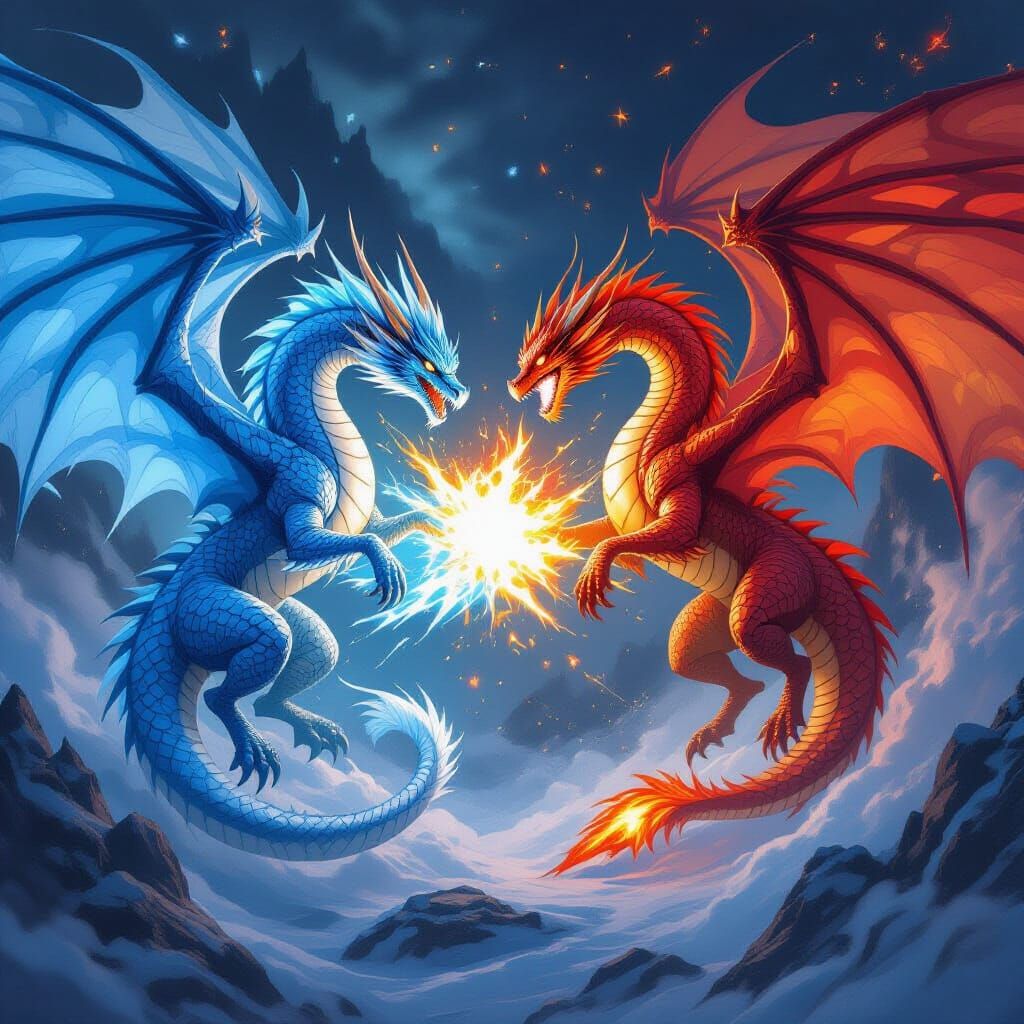Battle for dominion: Fire v. Ice
