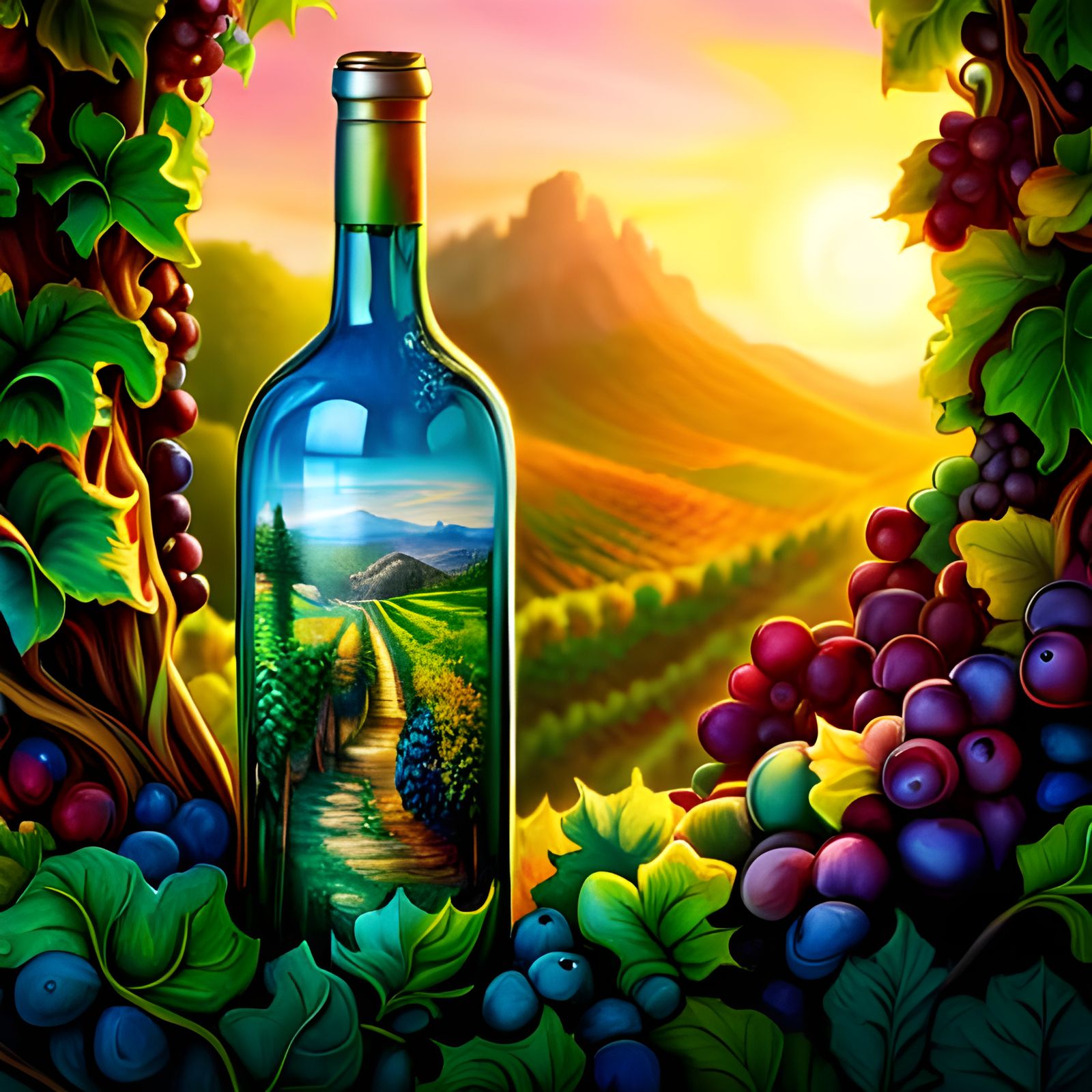 Bottled Vineyard  by @twookiegeddon 