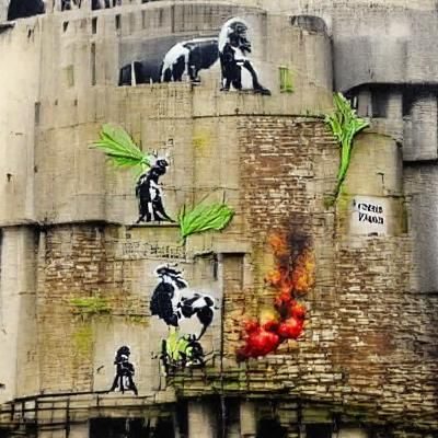 Bristol #vegan #banksy #art #free