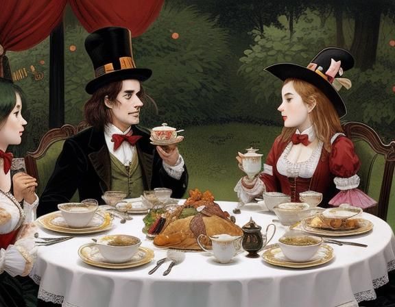 The Mad Hatter’s Thanksgiving Dinner