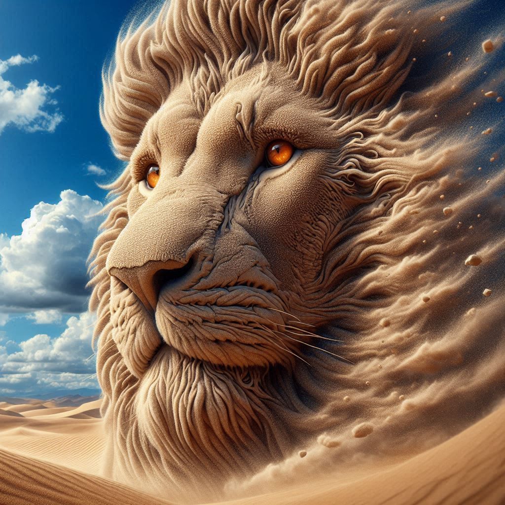 Sandstorm Lion (2)