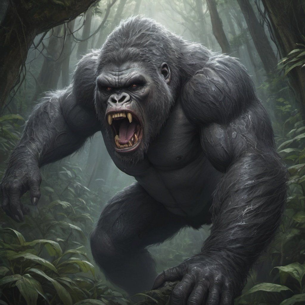 Silverback - AI Generated Artwork - NightCafe Creator