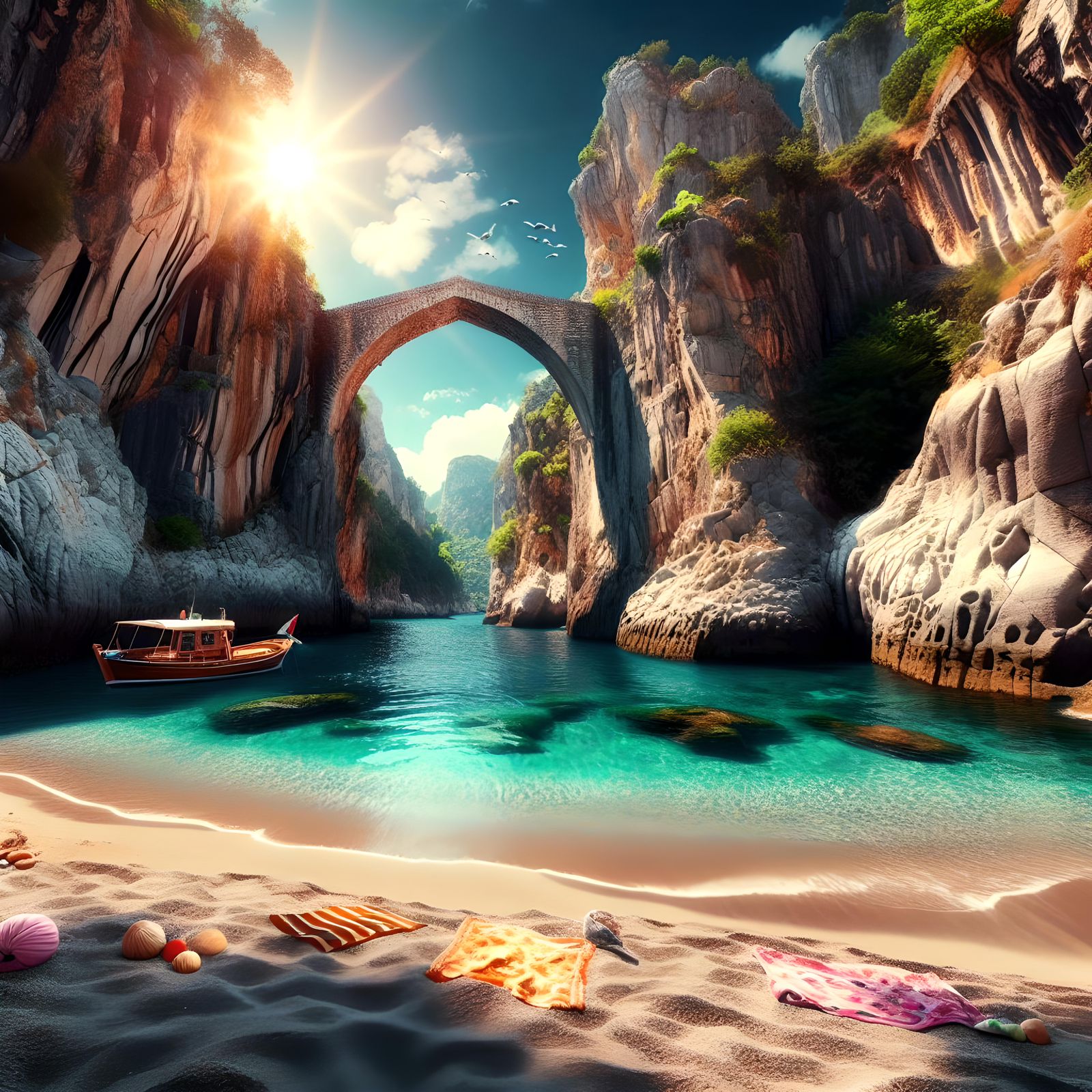 Secret beach