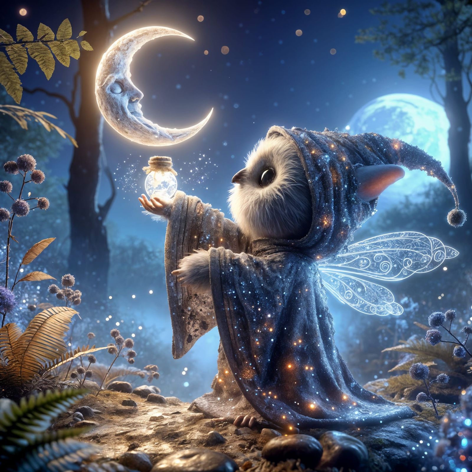 Moon Fairy  by @Mountain88