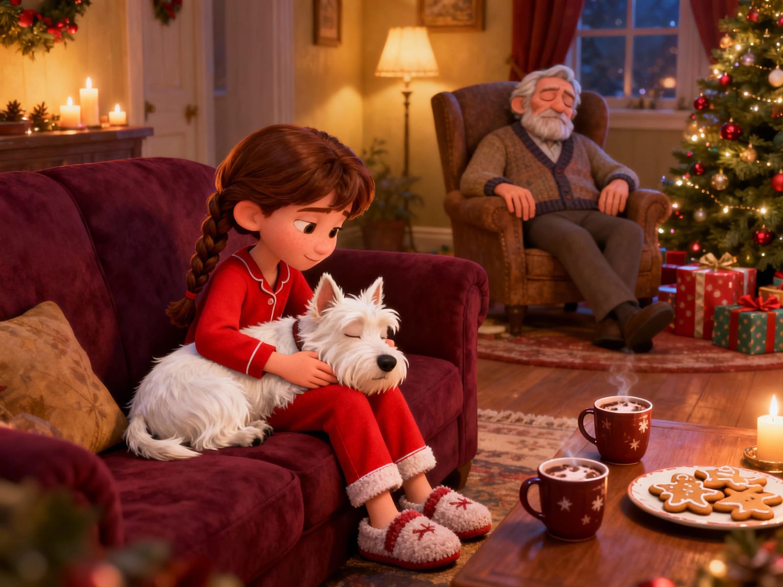 Christmas eve at grandpa’s house  by @Kfrdx