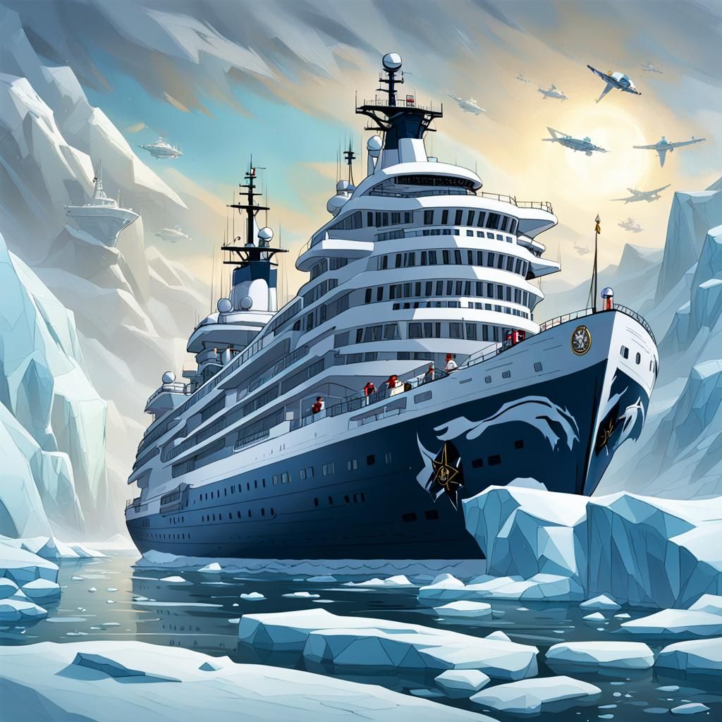 alluring admiral arctic   by @SAUCED IMPROV 