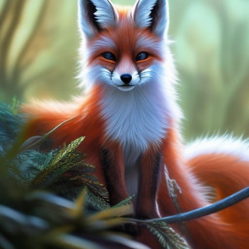 Fox - AI Generated Artwork - NightCafe Creator