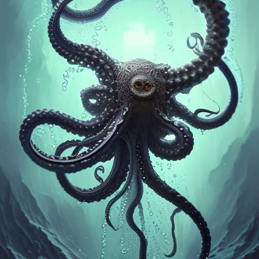 Who call the Kraken? - AI Generated Artwork - NightCafe Creator