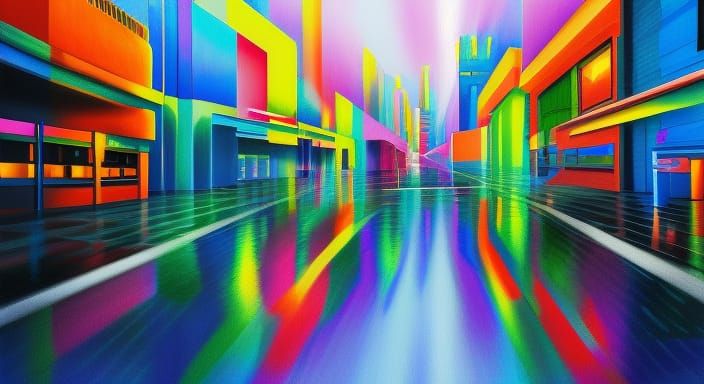 "Dancing In The Street" epic hypermodernism masterpiece in t...