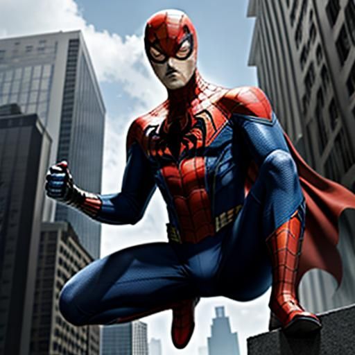 Superbatspiderman  by @Neelix