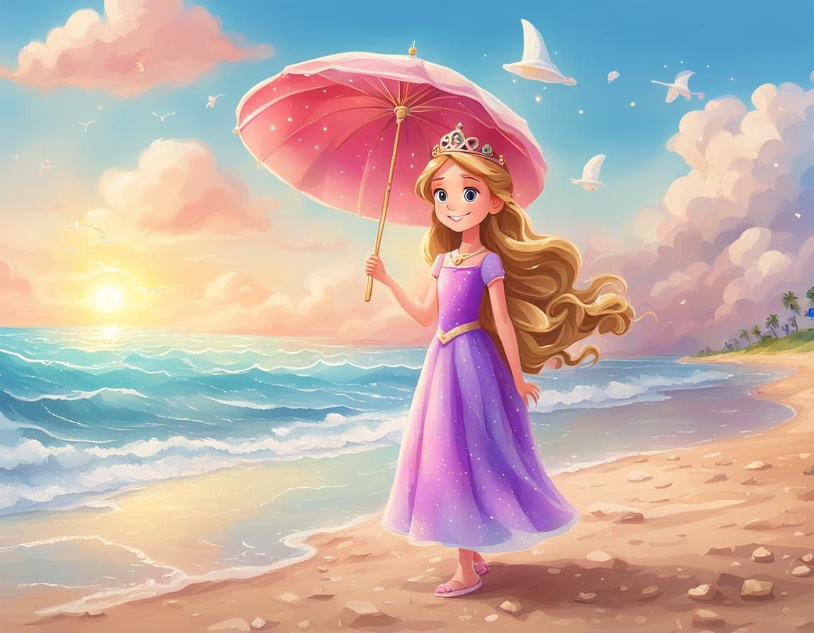 A Princess at the beach ⛱️