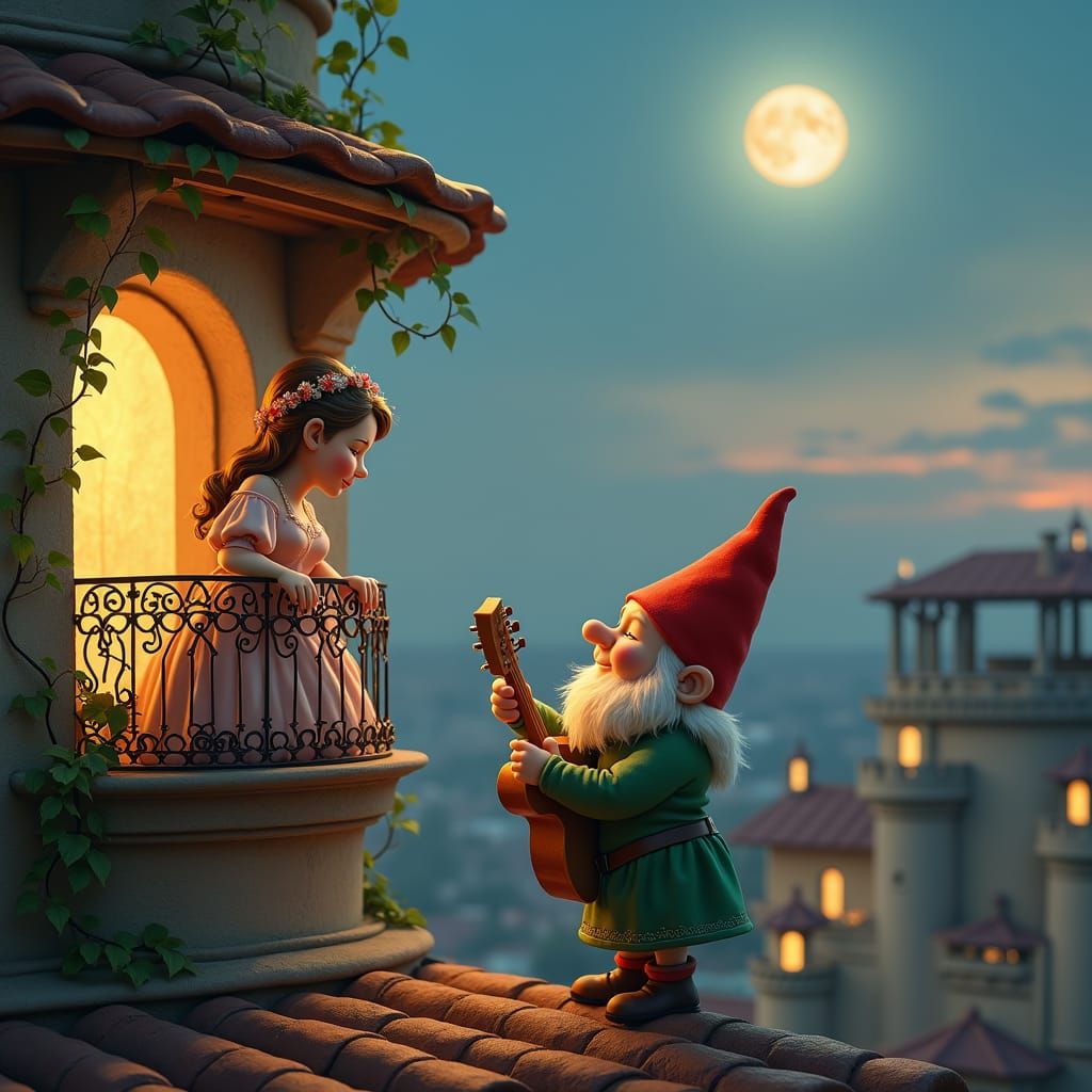 Gnomeo and Juliet  by @Alexander Pierce