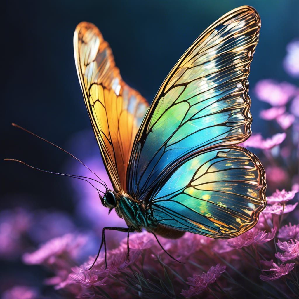 Butterfly - AI Generated Artwork - NightCafe Creator