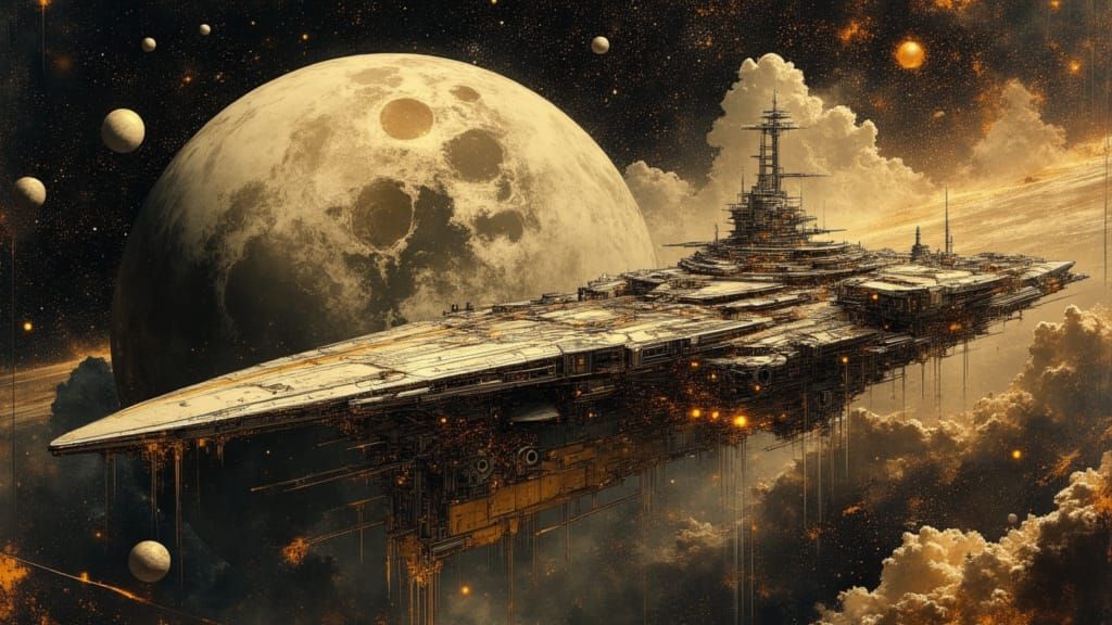 Alliance Dreadnaught Carrier  by @Jeff