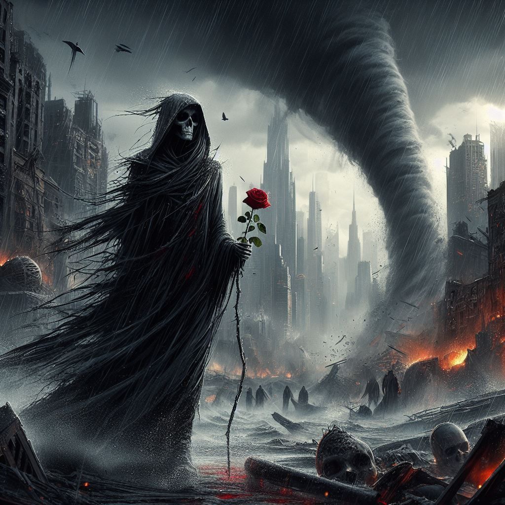 Solemn Red Rose