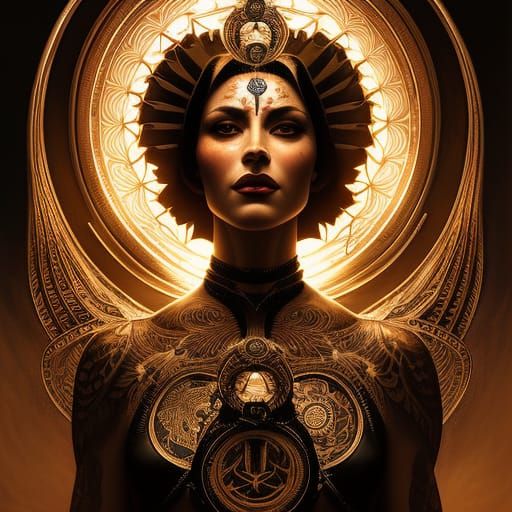 Lilith AI Generated Artwork NightCafe Creator